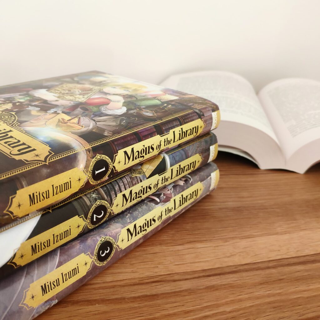 Magus of the library, tomes 1, 2 et 3