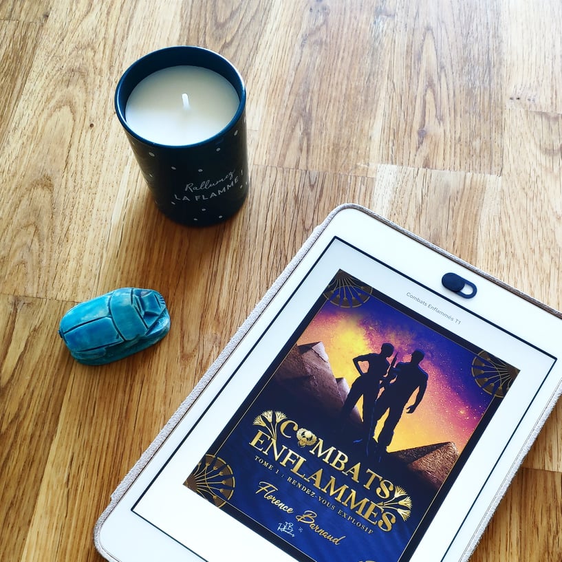 Combats enflammés, tome 1, une trilogie de romance érotique fantastique de Florence Barnaud