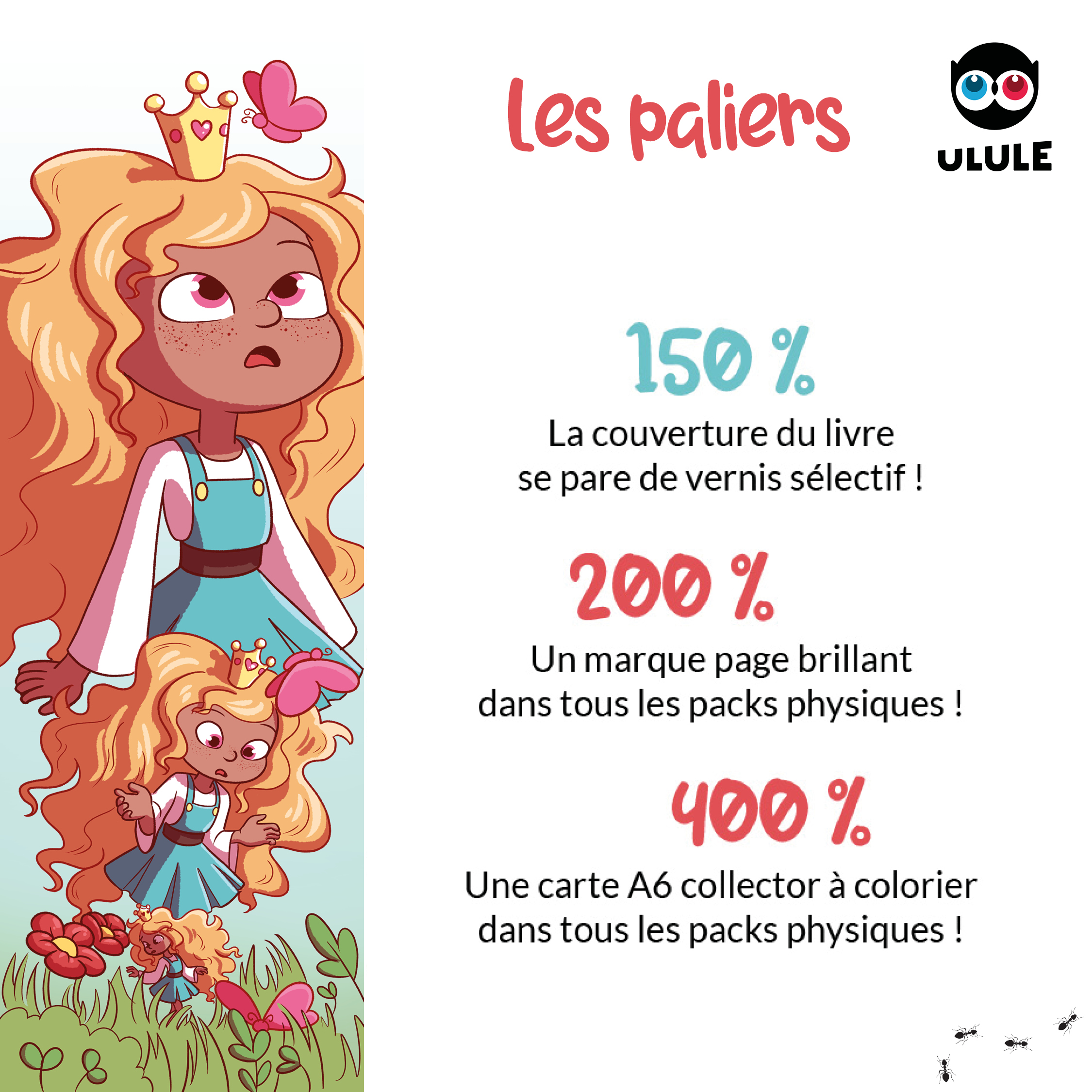 Les paliers - Ulule la princesse et les papillons