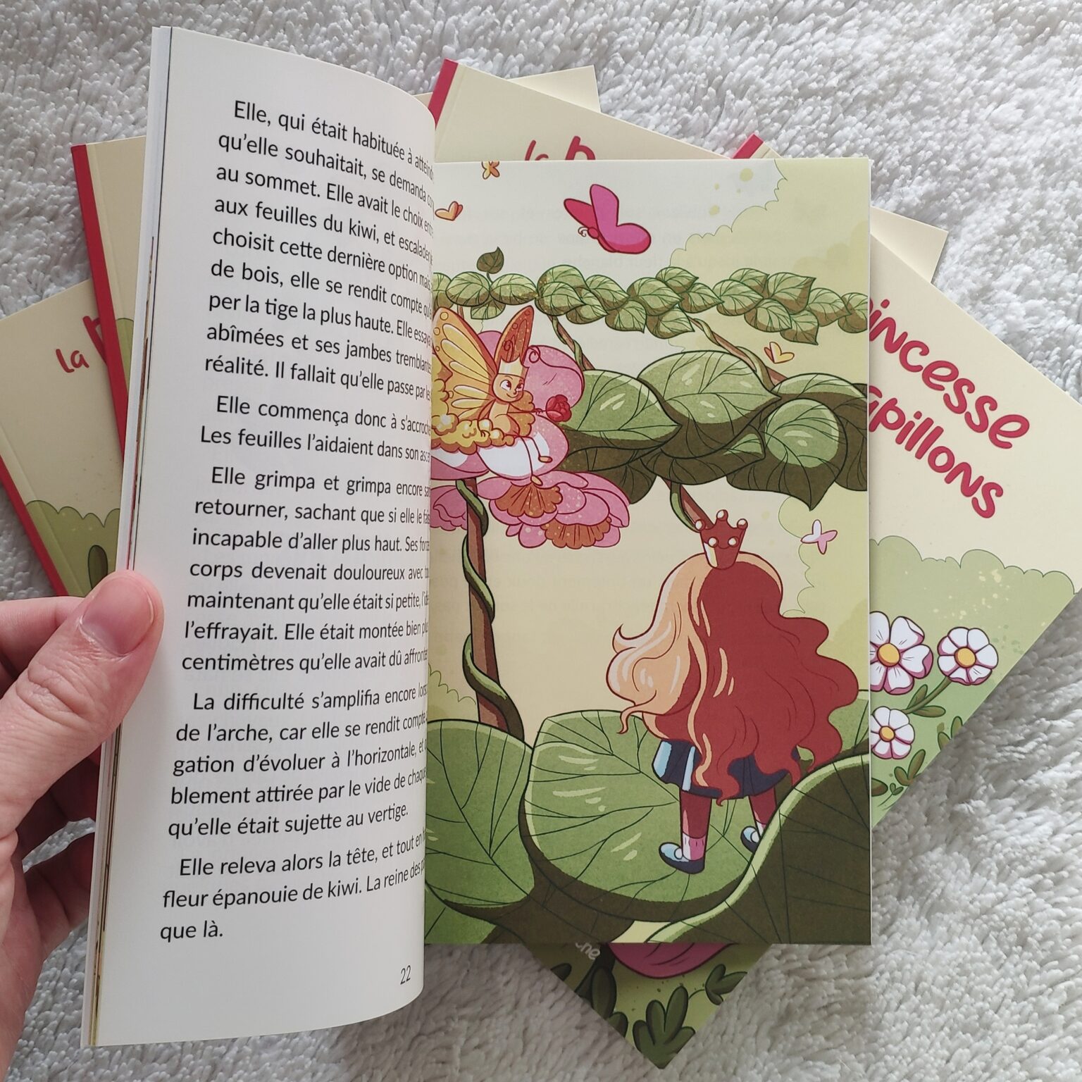 La princesse et les papillons - Les histoires de Solène