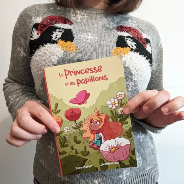 La princesse et les papillons, album jeunesse à offrir à noël aux enfants de sept ans