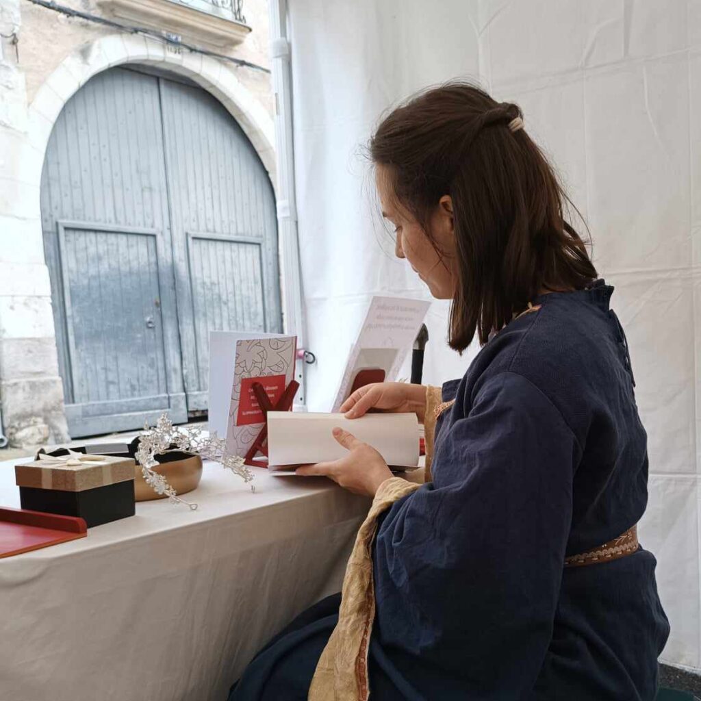 L'autrice Solène Chartier Le Lude Renaissance, le 22 septembre, Le Lude