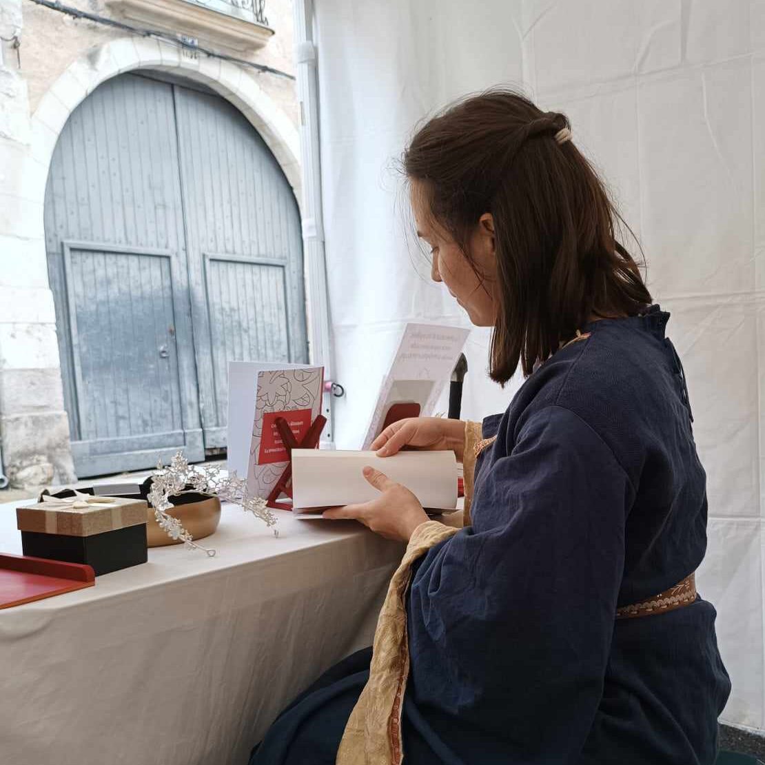 L'autrice Solène Chartier Le Lude Renaissance, le 22 septembre, Le Lude