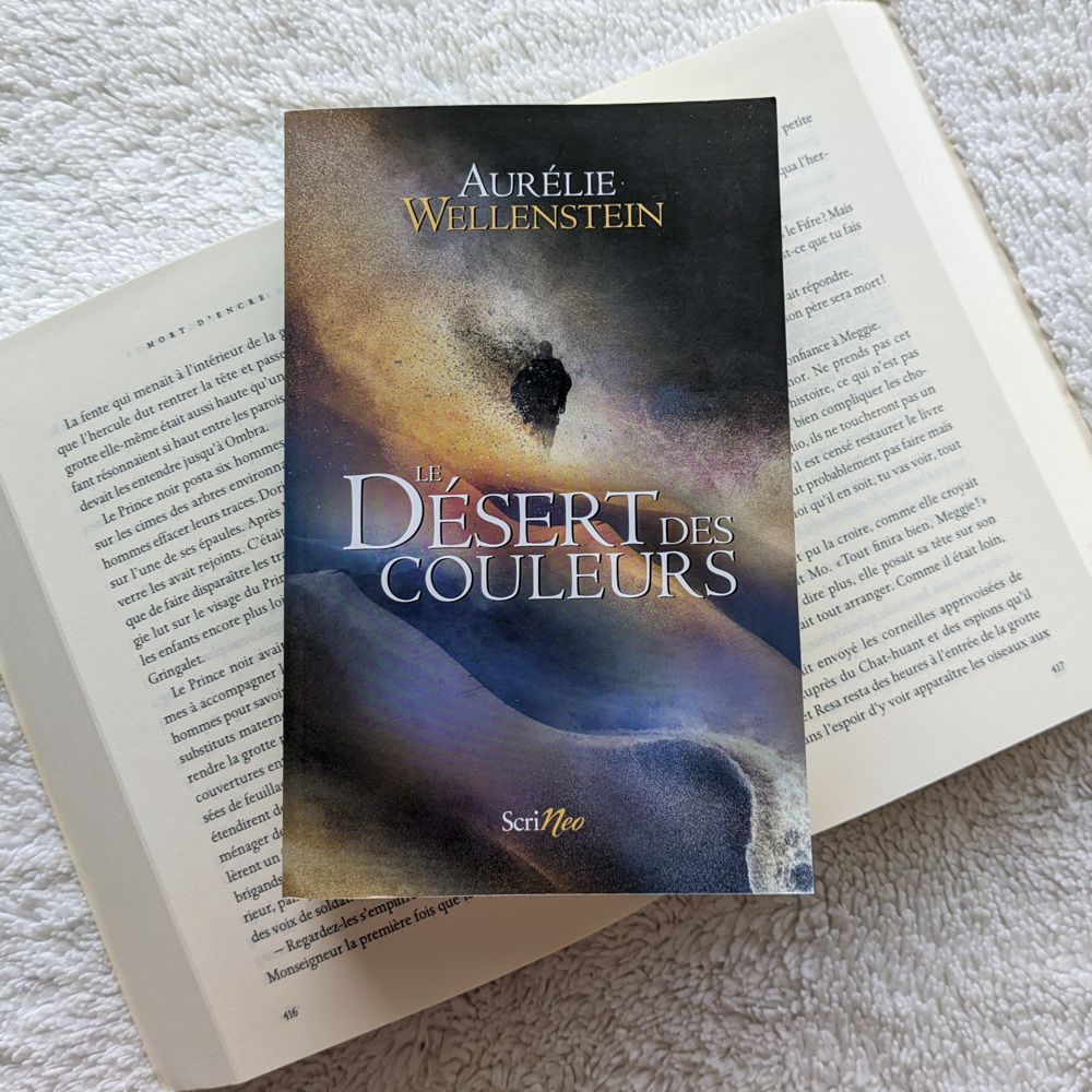 Avis lecture Le Désert des couleurs, Aurélie Wellenstein