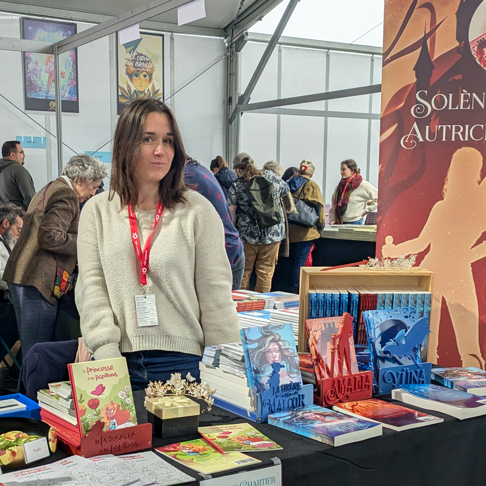 Bilan de Faites Lire ! 2025 le salon du livre du Mans, par l'autrice de fantasy et jeunesse Solène Chartier