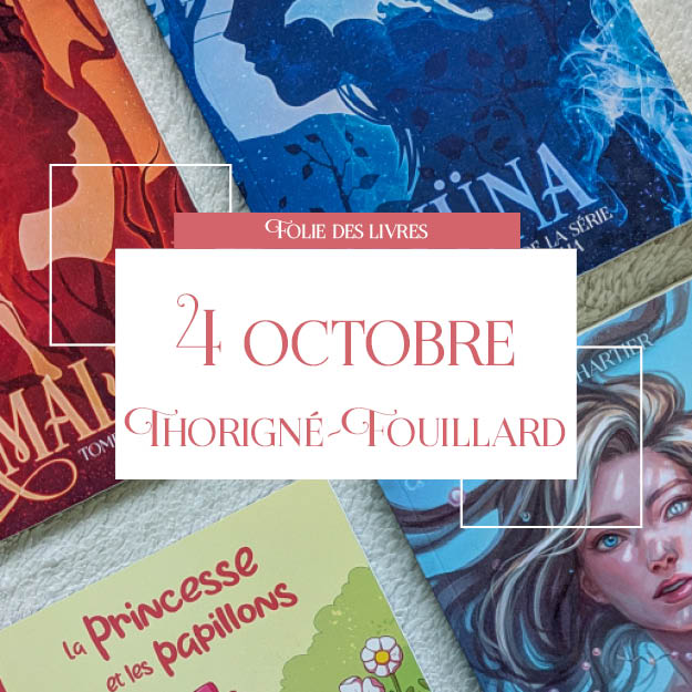 Salon du livre Thorigne fouillard octobre 2026